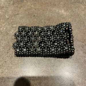 Sophisticated Silver Beaded Bracelet